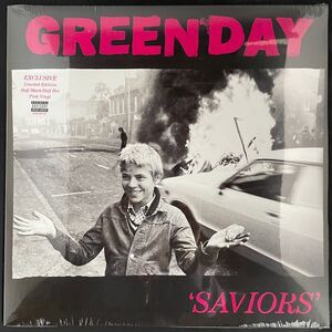 Green Day – Saviors – Limited Pink and Black Vinyl, LP, Reprise Records 2024 NEW